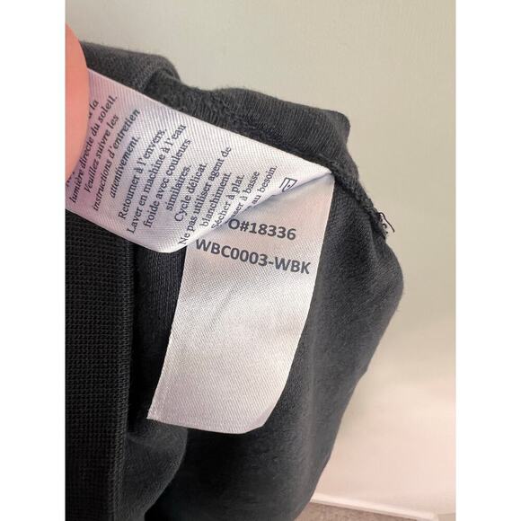 Faherty Arlie Day Pull On Rolled Cuff Lounge Short Washed Black Women's Size L - Picture 7 of 7